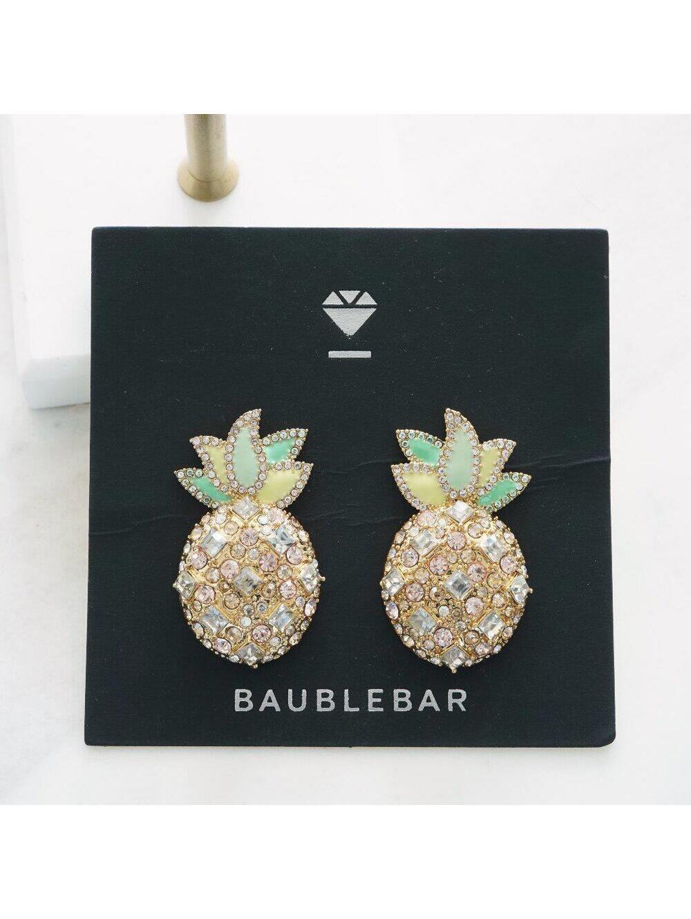 BaubleBar Pineapple Stud Earrings